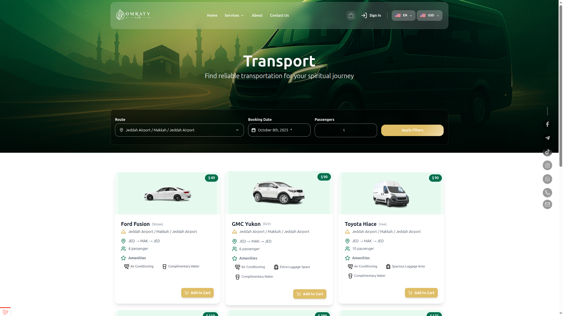 Omraty — منصة حجز العمرة والسفر - Image 4
